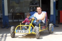 MOTOR USTASI - Çocuklarıyla Gezmek İçin 4 Bin Liraya Araç Yaptı