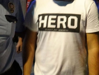 'Hero' tişörtüyle yakalandı, 2 hattında 'ByLock' çıktı