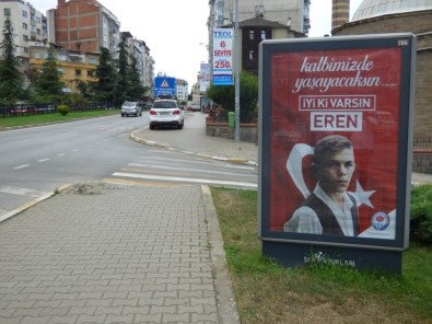 'İyi Ki Varsın Eren' Trabzon'da Her Yerde