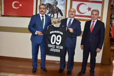 Başkan Haluk Alıcık, Vali Yavuz Selim Köşger'e Nazilli'yi Anlattı
