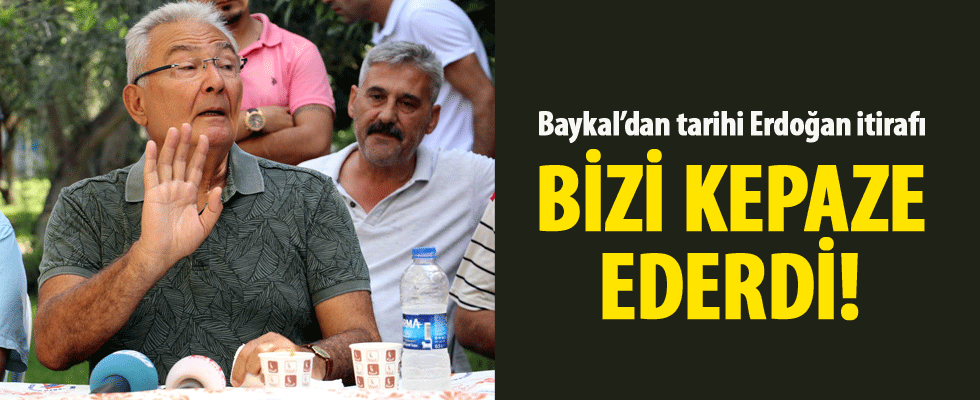 Baykal'dan tarihi itiraf