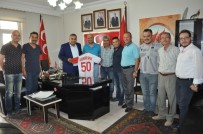Nevşehirspor Yönetimi MHP İl Başkanı Kaya'yı Ziyaret Etti