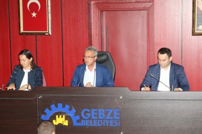 Gebze Belediyesi Ağustos Ayı Meclisi Tamamlandı