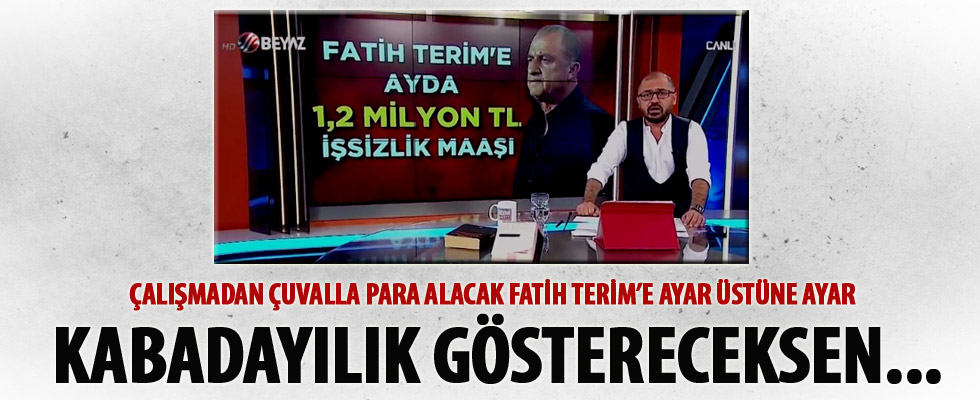 Ömür Varol'dan Fatih Terim'e: Sözleşmeyi yırt at