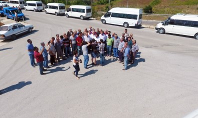 Sinop'ta Minibüsçü Eylemi