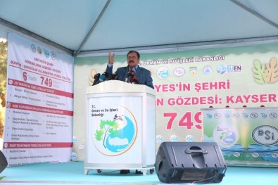 Bakan Eroğlu Açıklaması 'Kayserili Çiftçilerin Cebine Yılda 450 Milyon TL Para Girecek'