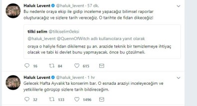 Haluk Levent, Kül Olan Orman İçin Fidan Kampanyası Başlattı