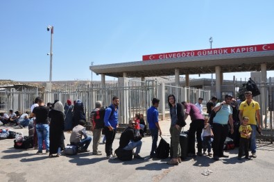 Cilvegözü Sınır Kapısı'nda Bayram Trafiği