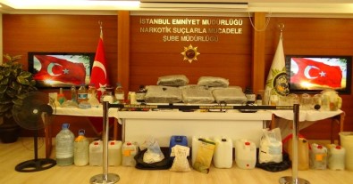 İstanbul'da Uyuşturucu İmalathanelerine Baskın Açıklaması 4'Ü İranlı 9 Kişi Gözaltında