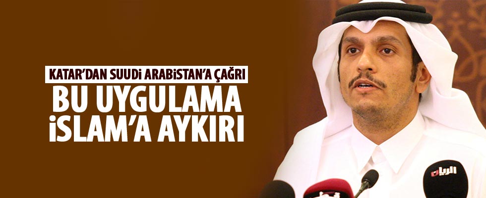 Katar'dan Suudi Arabistan'a 'Hac' çağrısı