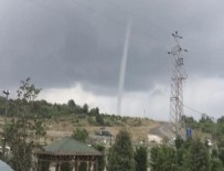 DENİZ HORTUMU - Meteoroloji'den İstanbullulara sağanak yağış uyarısı! Beykoz'da hortum