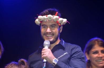 Mustafa Ceceli Sarımsak Festivali'nde sahne aldı