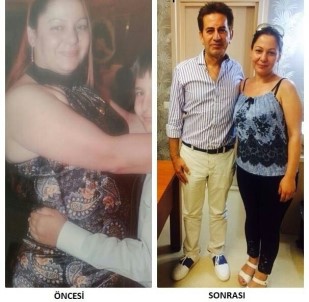 6 ayda 123 kilodan 83 kiloya düştü