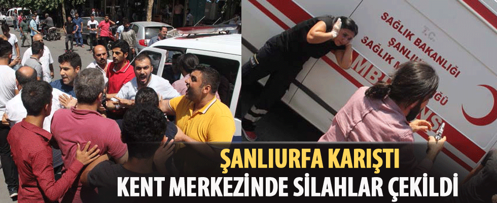 Yol verme kavgasında silahlar konuştu