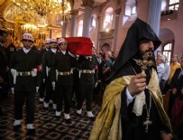 ERMENİ KİLİSESİ - Ermeni Kıbrıs gazisi için kilisede tören