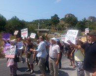DAVUTLAR - Kuşadası'nda 'Jeotermal Enerji Santralleri' Protestosu