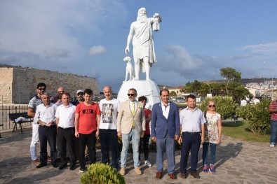 Sinop'ta Diyojen Heykelinin Kaldırılması İçin Eylem