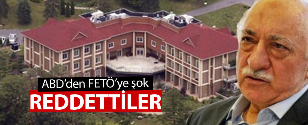ABD'den FETÖ'ye şok!
