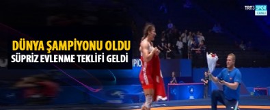 Bir altın madalya daha! Evlenme teklifi geldi!