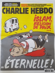 Charlie Hebdo'dan Yine İslam'a Hakaret Eden Kapak