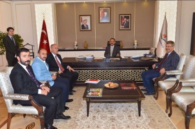 Hakkari'deki Başkanlar, Ankara'da Ziyaretlerde Bulundu