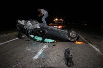 Konya'da İtalyan Turistler Kaza Yaptı Açıklaması  2 Yaralı