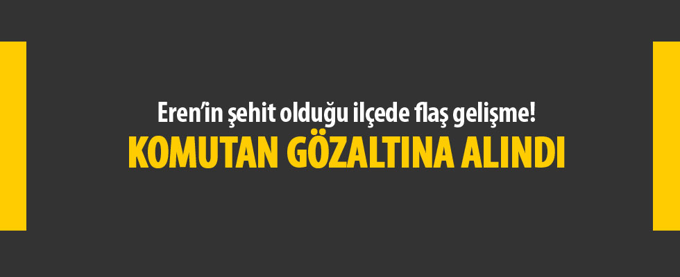 Maçka İlçe Jandarma Komutanı FETÖ/PDY'den gözaltına alındı