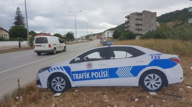 Samsun'da Maket Trafik Polis Araçları Yollarda