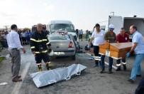 3 Kişinin Öldüğü Tekirdağ'daki Feci Kaza Güvenlik Kamerasında