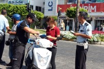 Alanya'da Motosiklet Sürücülerine Ceza Yağdı