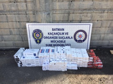 Batman'da 7 Bin 270 Paket Kaçak Sigara Ele Geçirildi