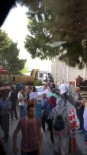 HAFRİYAT KAMYONU - Beykoz'da Kalp Krizi Geçiren Hafriyat Kamyonu Sürücüsü 3 Araca Çarptı
