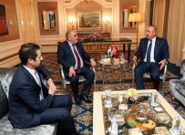 Dışişleri Bakanı Çavuşoğlu, IKBY Başbakan Yardımcısı Talabani İle Görüştü