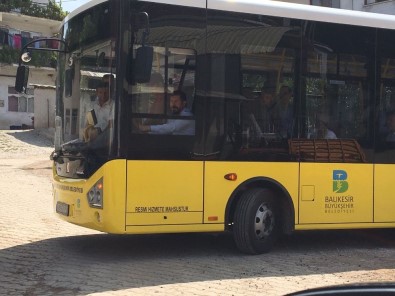 Sındırgı'da Toplu Taşıma Aracı Hizmete Girdi