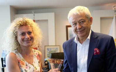 Yunanistan'ın Başkonsolosu Charitidou'dan ETSO'ya Veda Ziyareti