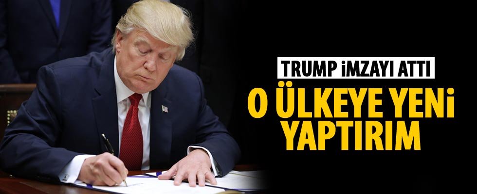 ABD'den ekonomik yaptırım