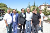 CAHIT GÜRSES - Belediye Başkanı Yaşar Bahçeci, Eski Belediye Başkanı Cahit Gürses İle Çalışmaları İnceledi