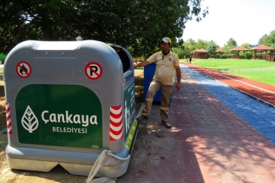 Çankaya'da Tüm Semtlere Yeni Çöp Sistemi