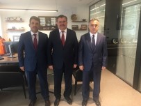 FARUK ÇATUROĞLU - Çaturoğlu Ve Çakır, Erdemir Yönetim Kurulu Başkanını Ziyaret Etti