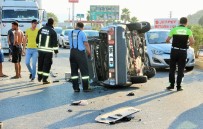 MEHMET ALI UZUN - Kontrolden Çıkan Otomobil Takla Attı Açıklaması 1 Ölü, 1 Yaralı