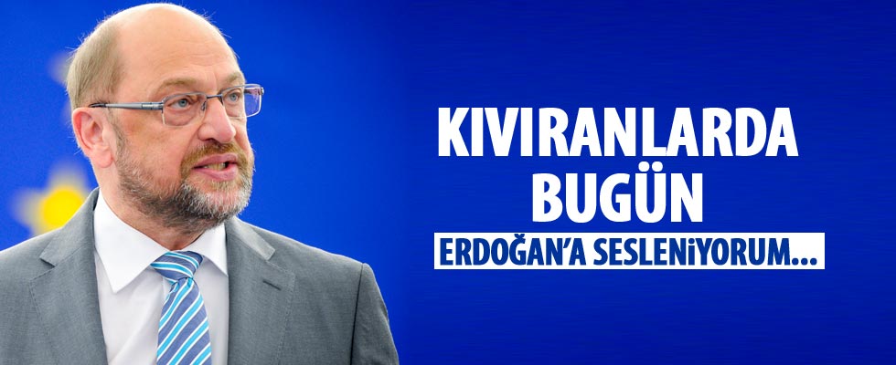 Martin Schulz ağız değiştirdi