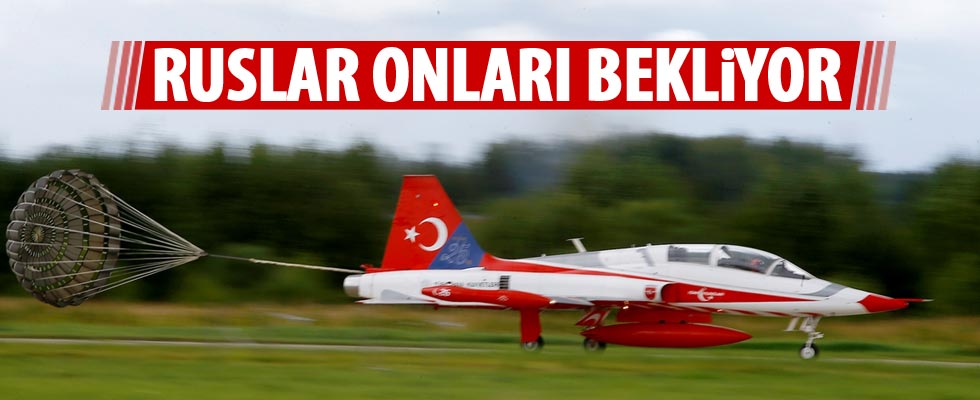 Türk Yıldızları ilk kez Rusya'da