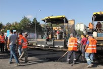 Atatürk Bulvarı Ve Milli İrade Caddesinde İkinci Kat Asfaltlama Başladı