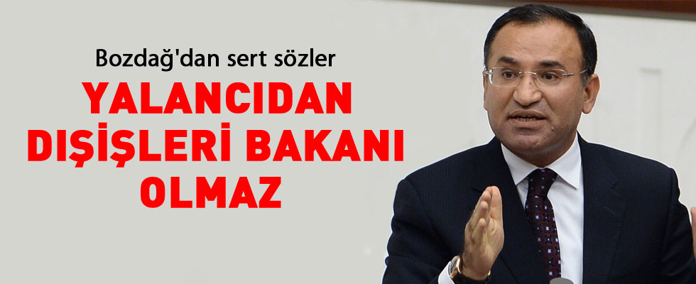 Bozdağ'dan sert sözler