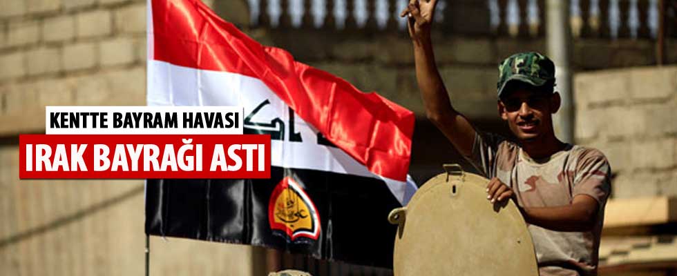 Telafer'in yüzde yetmişi geri alındı! Irak bayrağı asıldı