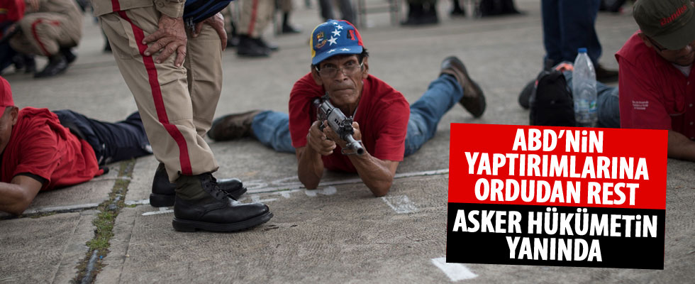 Venezuela askeri tatbikat başlattı