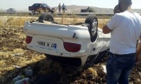 Kilis'te Otomobil Takla Attı Açıklaması 5 Yaralı
