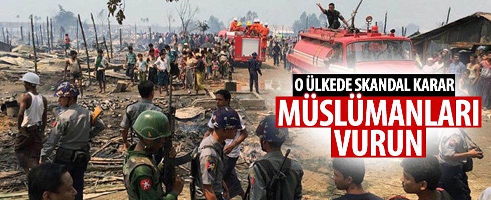 Myanmar'da Müslümanlara katliam
