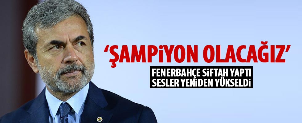 Aykut Kocaman: Şampiyon olacağız