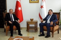 TUĞRUL TÜRKEŞ - Başbakan Yardımcısı Akdağ, KKTC Maliye Bakanı Denktaş İle Görüştü